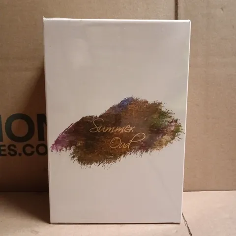 BOXED AND SEALED AHMED AL MAGHRIBI SUMMER OUD EXTRAIT DE PARFUM 60ML