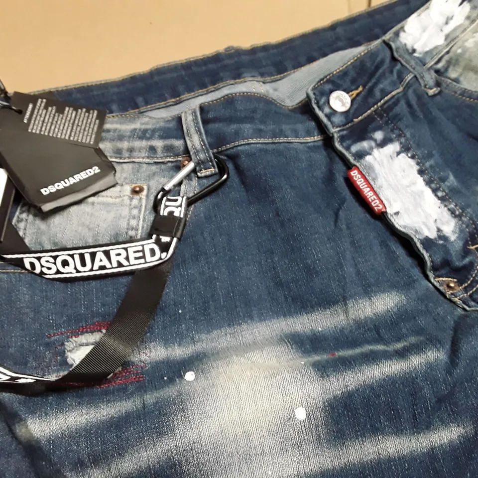 DSQUARED2 NEW RIDER JEANS IN BLUE - 36