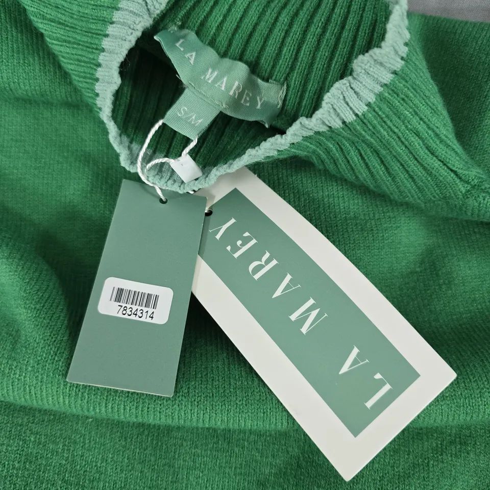 LA MAREY GREEN KNIT CARDIGAN – WOMEN'S SIZE S/M