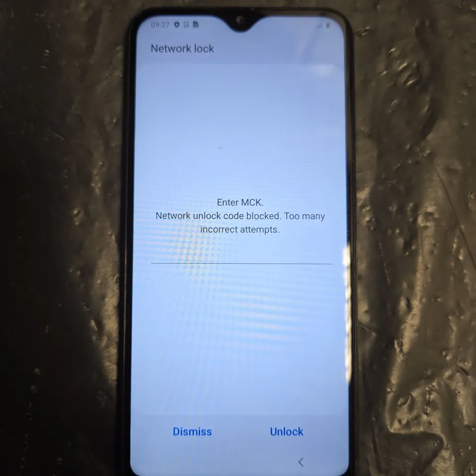 SAMSUNG GALAXY A20E MOBILE PHONE - MODEL UNSPECIFIED