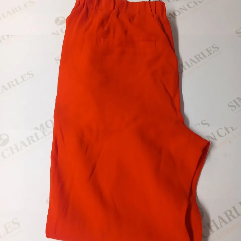 TIBI ORANGE TROUSERSSIZE EXTRA SMALL