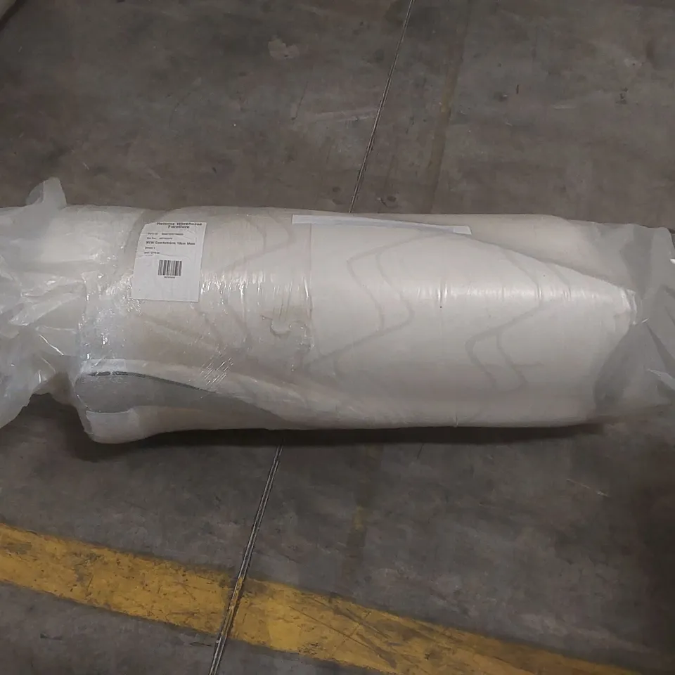 QUALITY BAGGED AND ROLLED COMFORTZONE 18CM MEMORY 4'6 DOUBLE MATTRESS