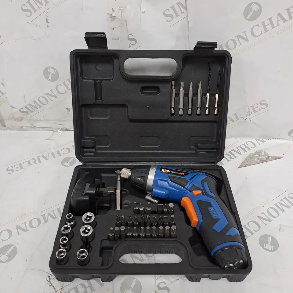 BOXED BUILDCRAFT TWIST HANDLE 3.6V SCREWDRIVER SET