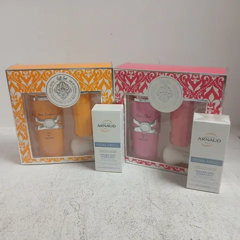 APPROXIMATELY 16 ASSORTED COSMETICS ITEMS TO INCLUDE ARNAUD MOISTURISER, MON CHER 3 PC SET, MON LONDON 3 PC SET, ETC - COLLECTION ONLY
