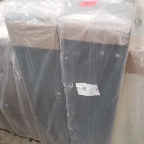 BAGGED BEDMASTER 150CM KING UNIVERSAL DIVAN BASE - 4 DRAWER - GRAPHITE GREY (2 PARTS)