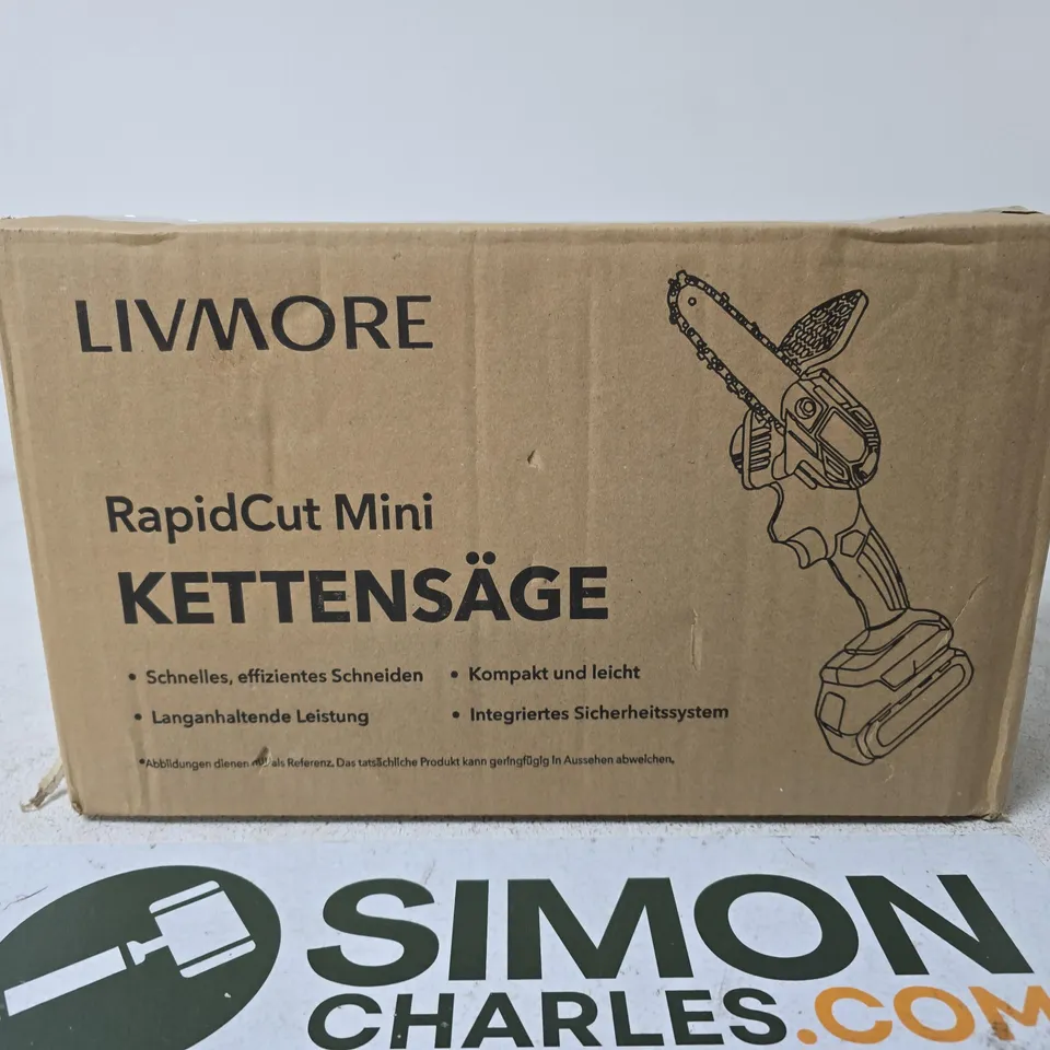 BOXED LIVMORE RAPID CUT MINI