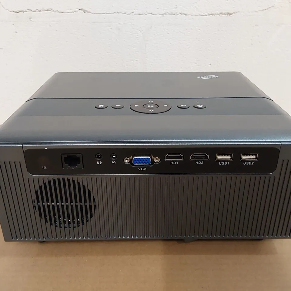BOXED ZCGIOBN 4K PROJECTOR 800 ANSI X99+ AB PROJECTOR WITH CASE (1 BOX)