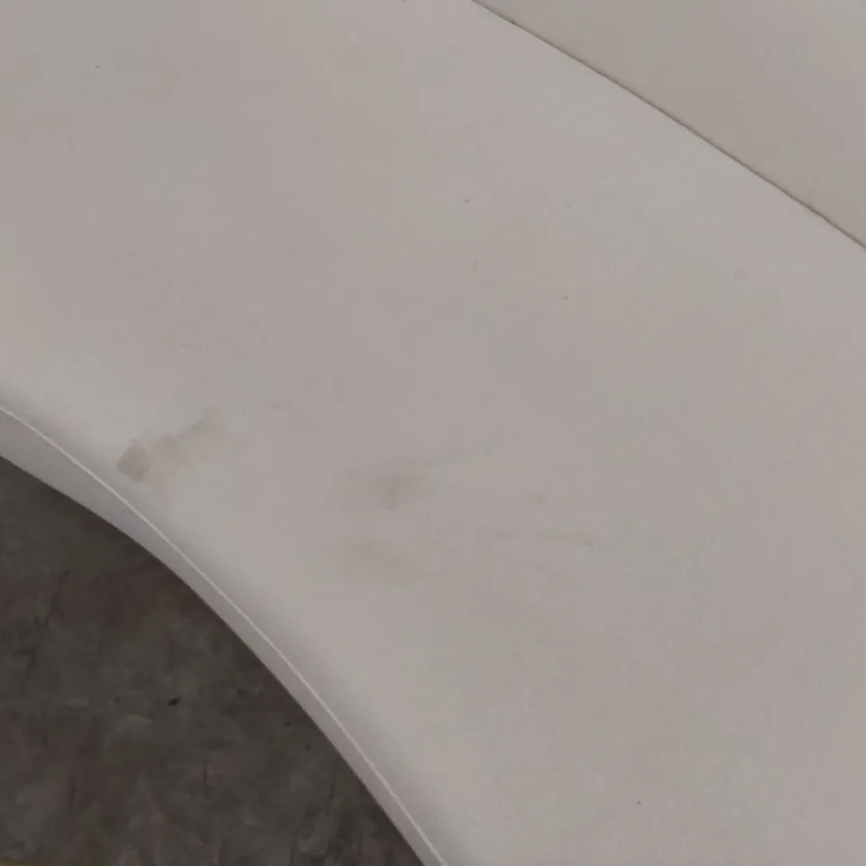 QUALITY DESIGNER DANETTI HENRY IVORY BOUCLE 3 SEATER SOFA