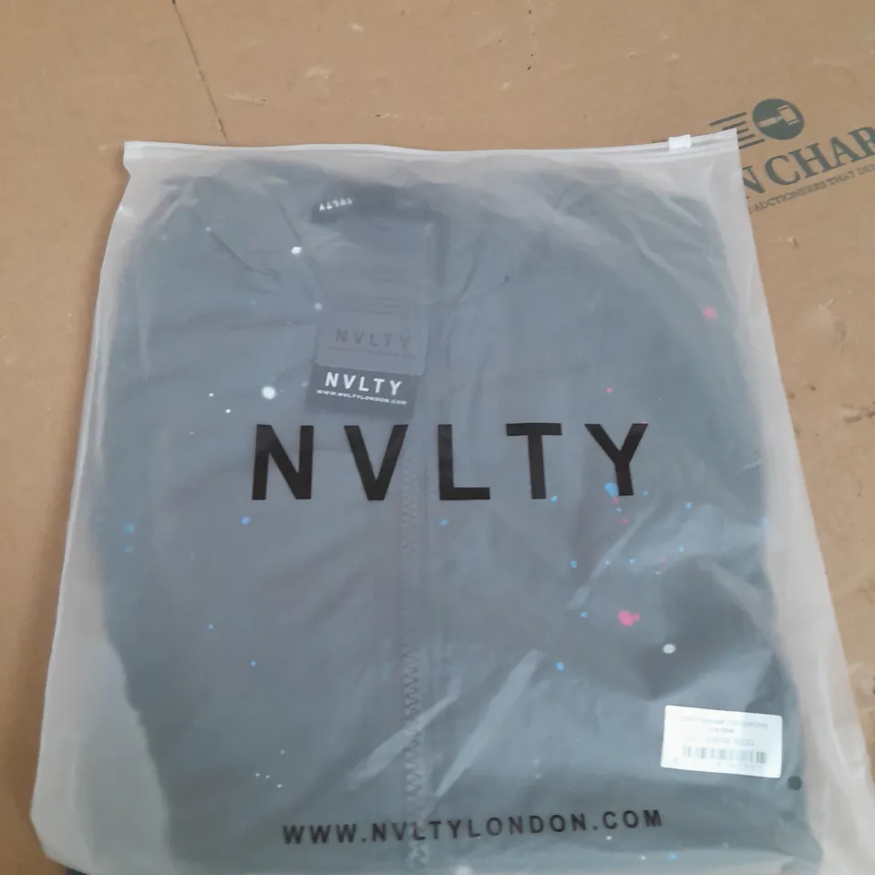 NVLTY PAINT CHARCOAL WINDBREAKER SIZE S