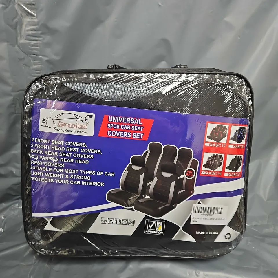 XTREME AUTO UNIVERSAL 9 PIECES CAR SEAT COVERS SET