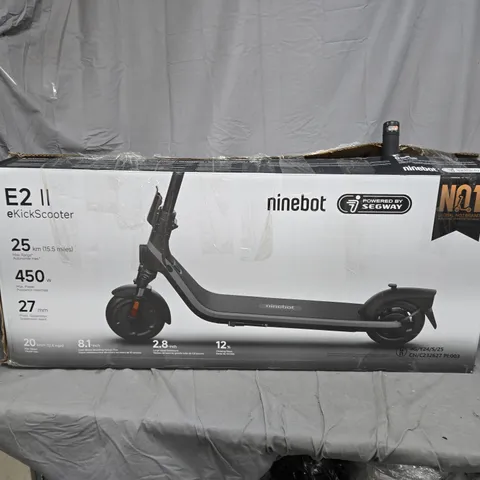 SEGWAY E2 PLUS B II ELECTRIC SCOOTER - COLLECTION ONLY