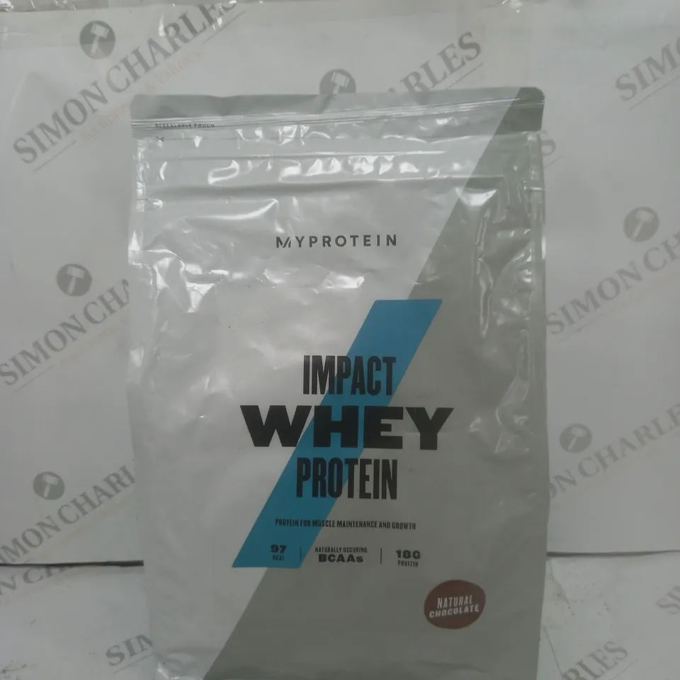 SEALED MY PROTEIN IMPACT WHEY PROTEIN NATURAL CHOCOLATE 