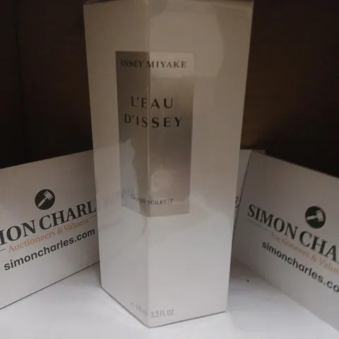 BOXED AND SEALED ISSEY MIYAKE L'EAU D'ISSEY EAU DE TOILETTE 100ML