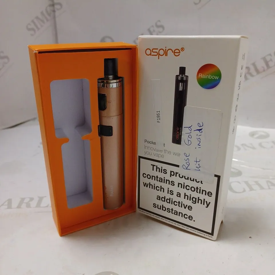 BOXED ASPIRE POCKEX KIT - ROSE GOLD.