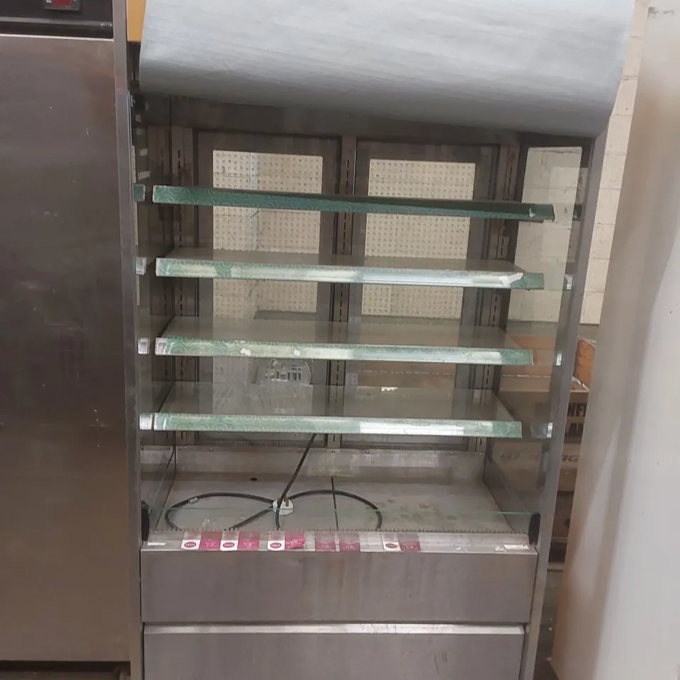 COMMERCIAL TIERED SHOP DISPLAY FRIDGE