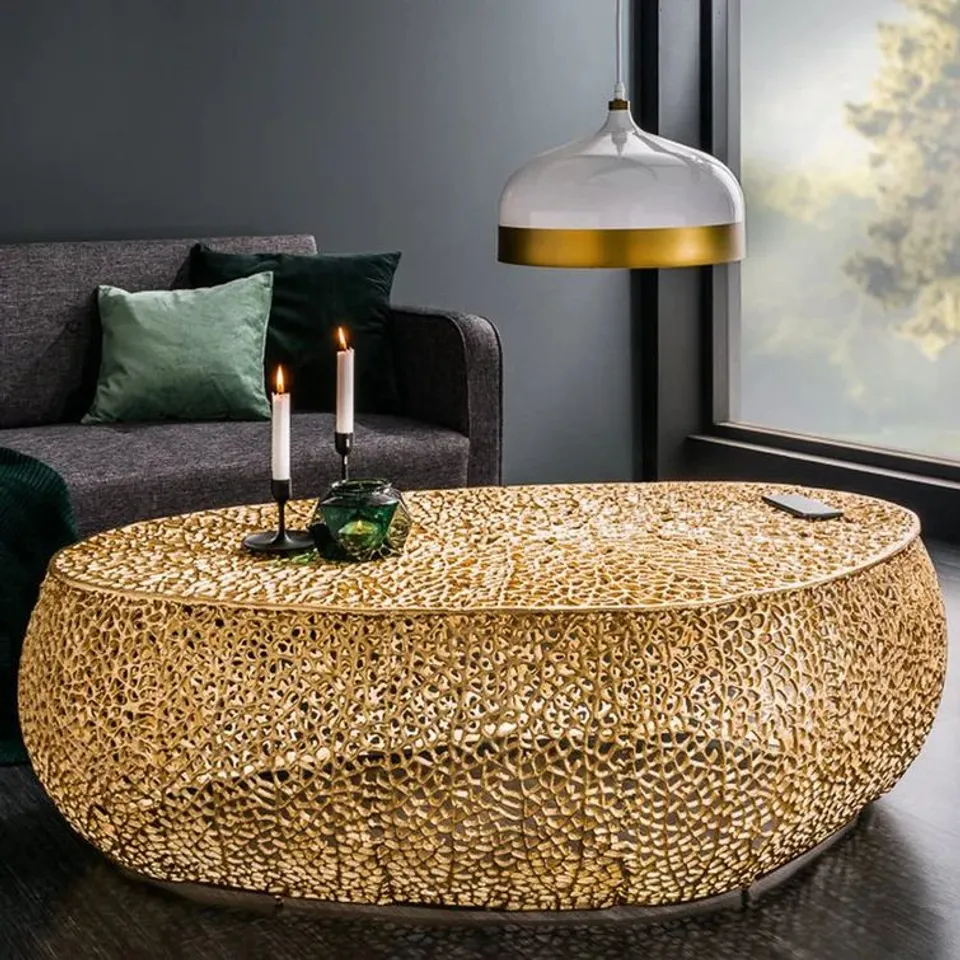 BOXED HOLLOMON COFFEE TABLE WITH STORAGE 