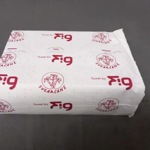 APPROXIMATELY 16 SLEEVES OF 150 SHEETS(2,400 SHEETS IN TOTAL) OF FIG SYSTEMS COMPACT HAND TOWELS SUGARCANE