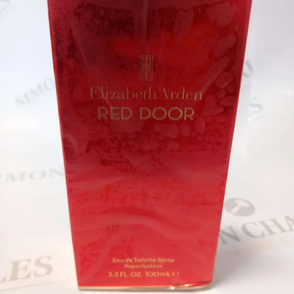 BOXED AND SEALED ELIZABETH ARDEN RED DOOR EAU DE TOILETTE 100ML