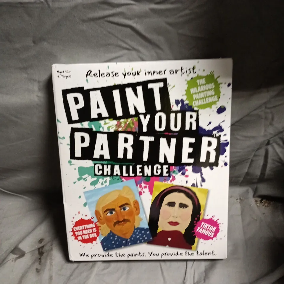PAINT YOUR PARTNER CHALLENGE – PARTY ART GAME