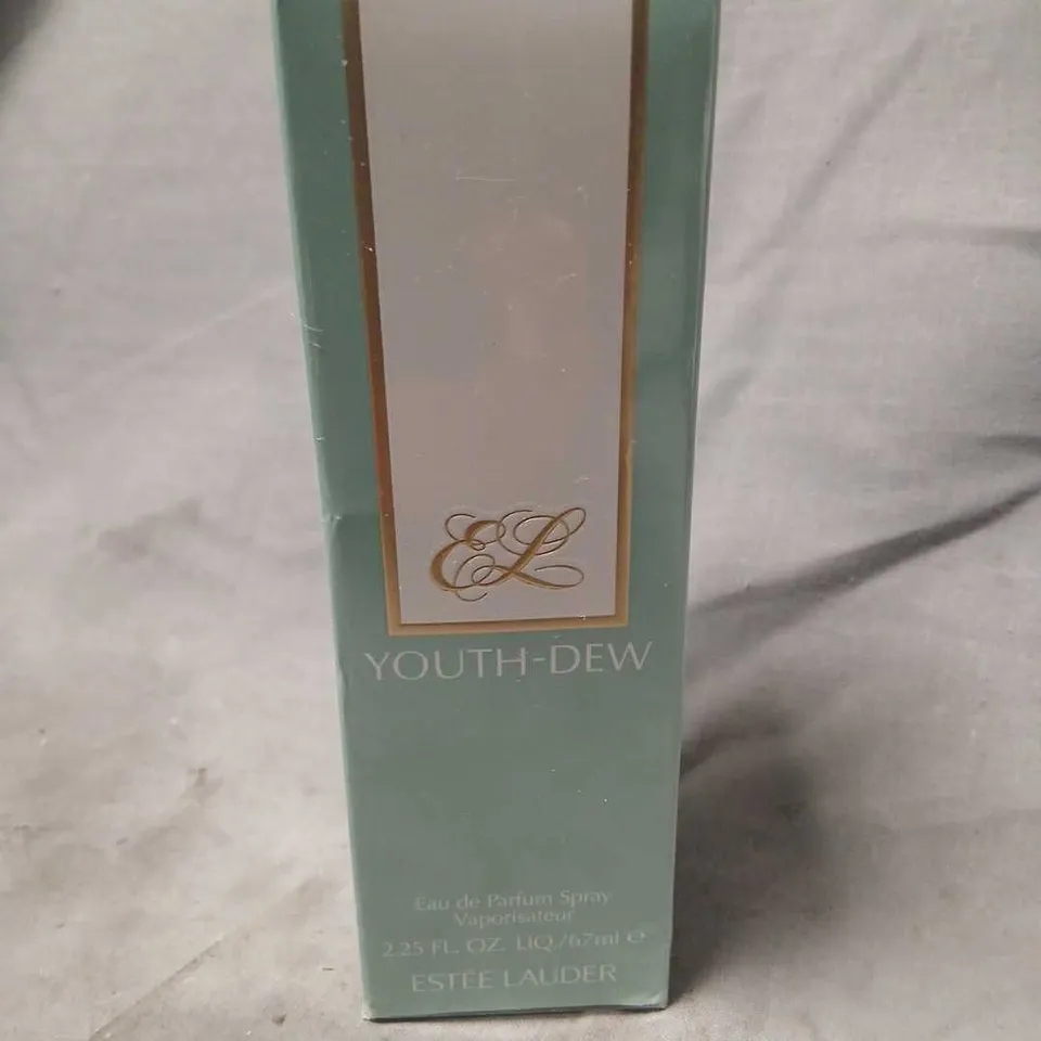 BOXED AND SEALED ESTEE LAUDER YOUTH-DEW EAU DE PARFUM 67ML