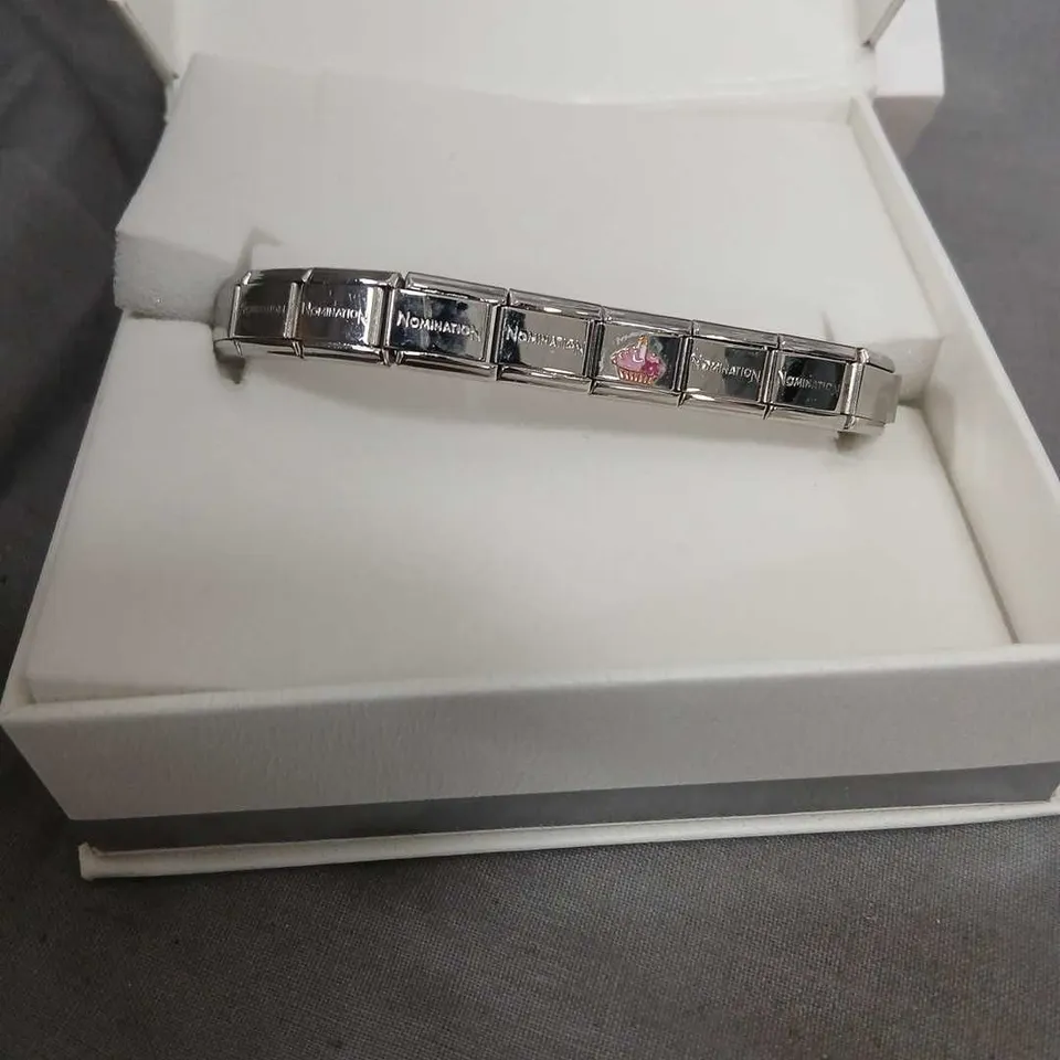NOMINATION ITALIA BRACELET WITH ENAMEL CHARM LINKS