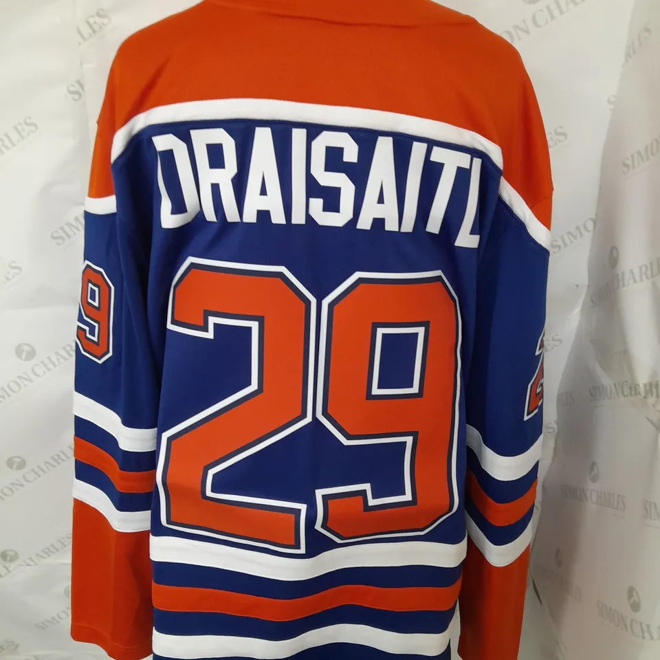 NHL OILERS BREAKAWAY HOME JERSEY - S