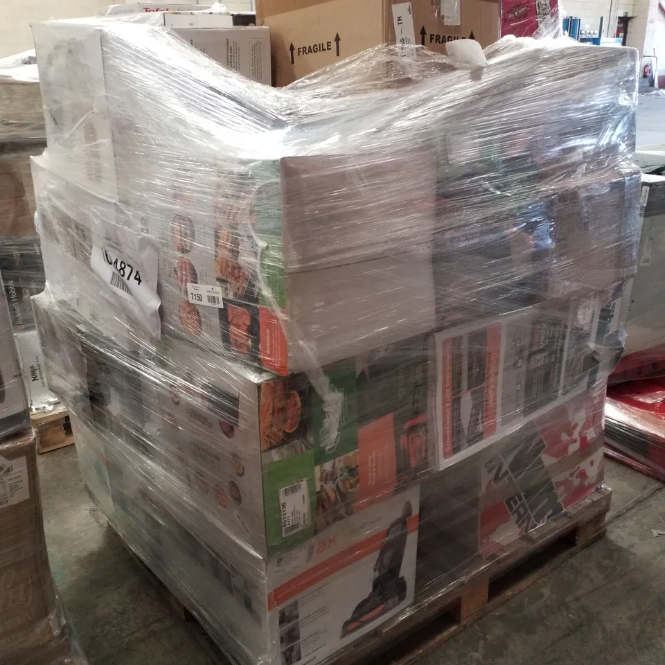PALLET OF APPROXIMATELY 32 UNPROCESSED RAW RETURN HOUSEHOLD AND ELECTRICAL GOODS TO INCLUDE;