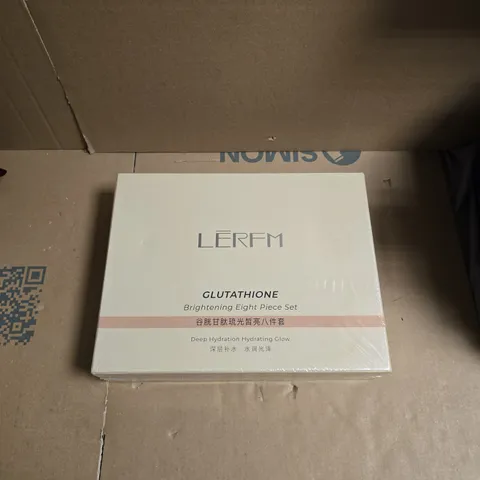 LERFM GLUTATHIONE BRIGHTENING EIGHTβPIECE SET β DEEP HYDRATION & GLOW