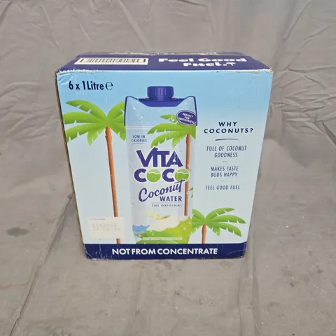 VITA COCO COCONUT WATER 6 X 1 LITRE