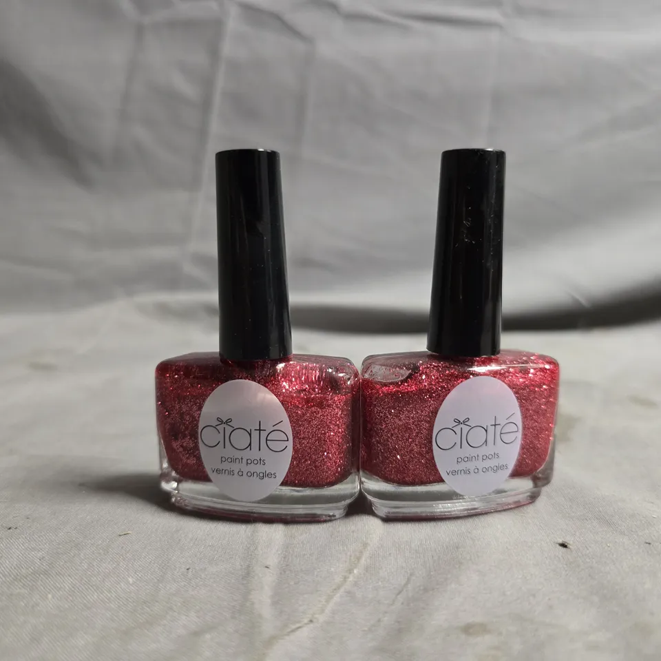 LARGE QUANTITY OF CIATE PAINT POTS NAIL POLISH