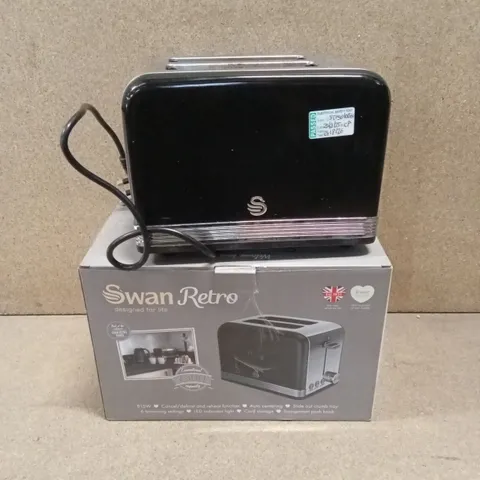 BOXED SWAN RETRO 2-SLICE TOASTER