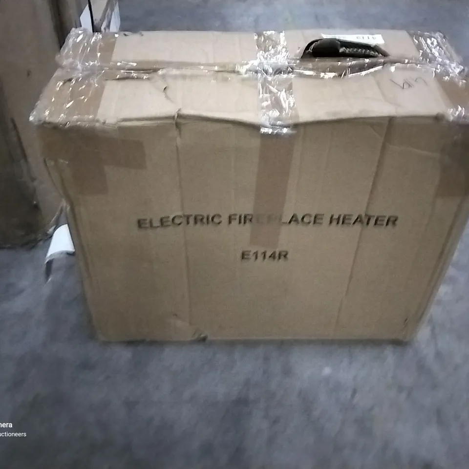 BOXED ELECTRIC FIREPLACE HEATER