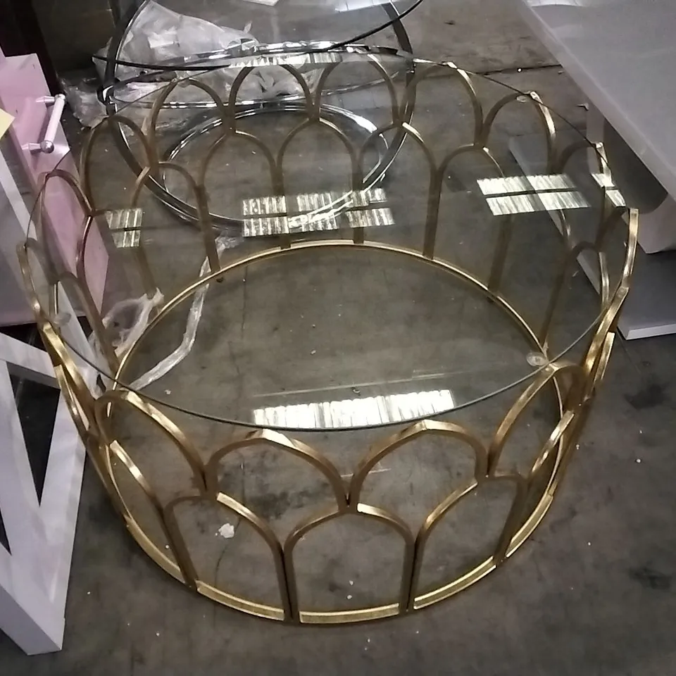 GLENDIVE COFFEE TABLE - GOLD