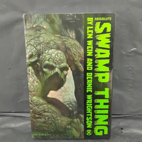 SEALED DC ABSOLUTE SWAMP THING BY LEN WEIN AND BERNIE WRIGHTSON 