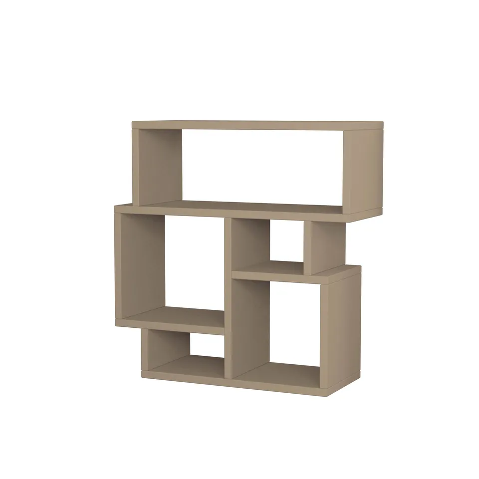 BOXED KARMA STYLISH AND MODERN SIDE TABLE IN LIGHT MOCKA
