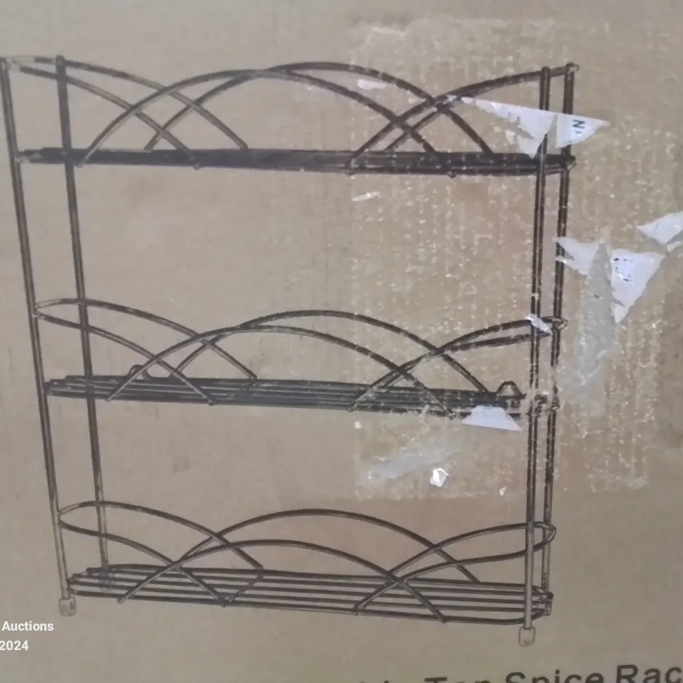 BOXED NEO FREE STANDING 3 TIER TABLE TOP SPICE RACK