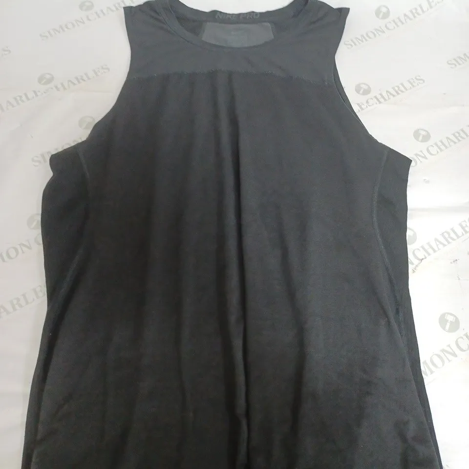 NIKE PRO VEST IN BLACK - SIZE UNSPECIFIED 
