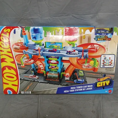 HOT WHEELS MEGA TOWER CAR WASH 