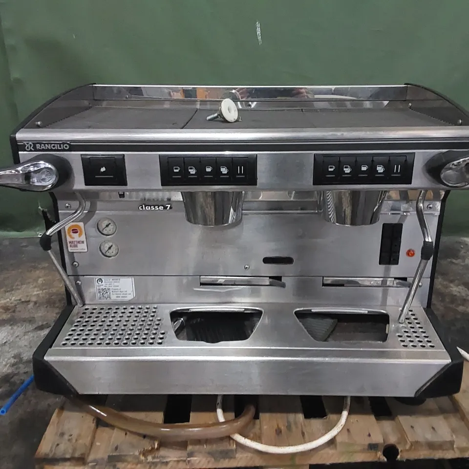 RANCILIO RAN7-2 COMMERCIAL 2 GROUP BARRISTA COFFEE MACHINE 