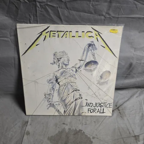 METALLICA – ...AND JUSTICE FOR ALL VINYL LP