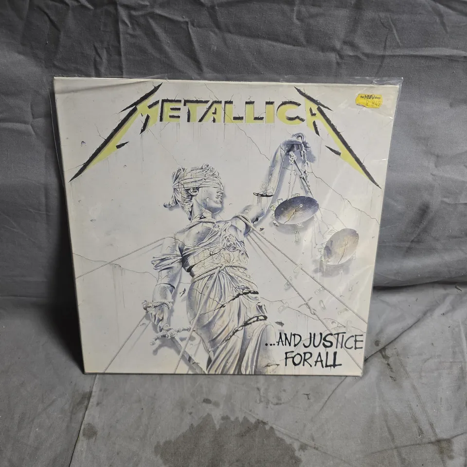 METALLICA – ...AND JUSTICE FOR ALL VINYL LP