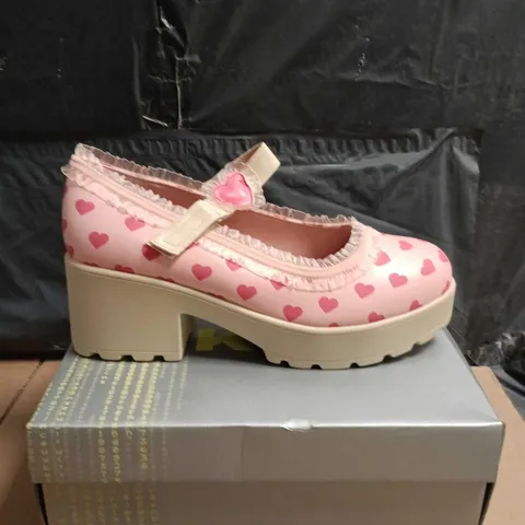 KOI MELANIE SWEETHEART MARY JANE SHOES PINK SIZE 11