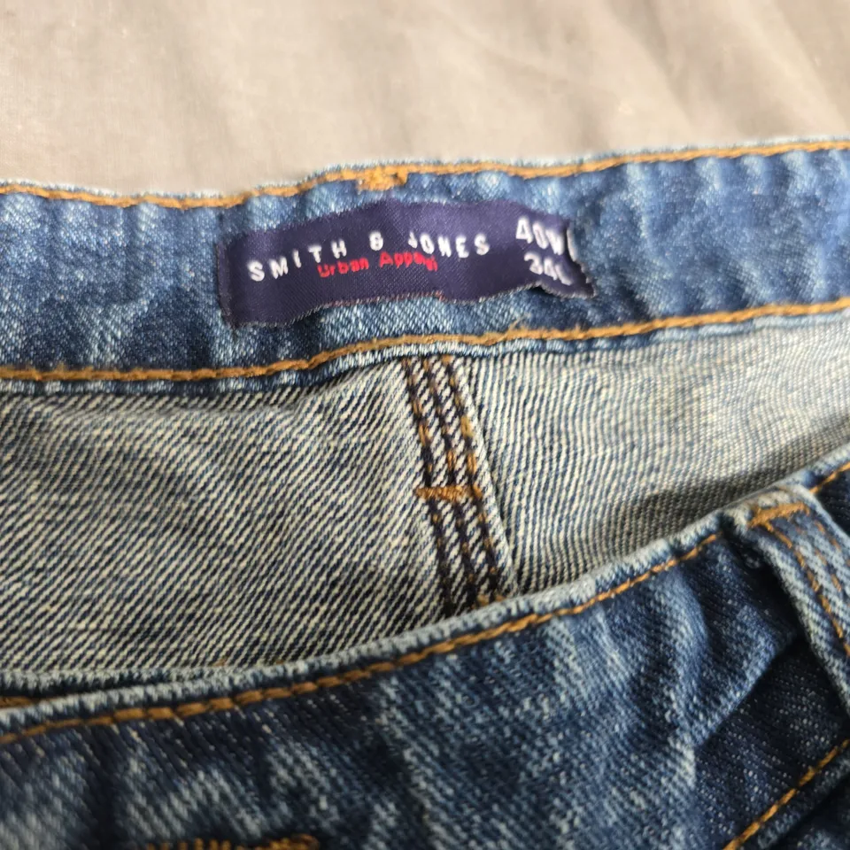 SMITH & JONES JEANS – BOOT CUT, 40W X 34L, DENIM
