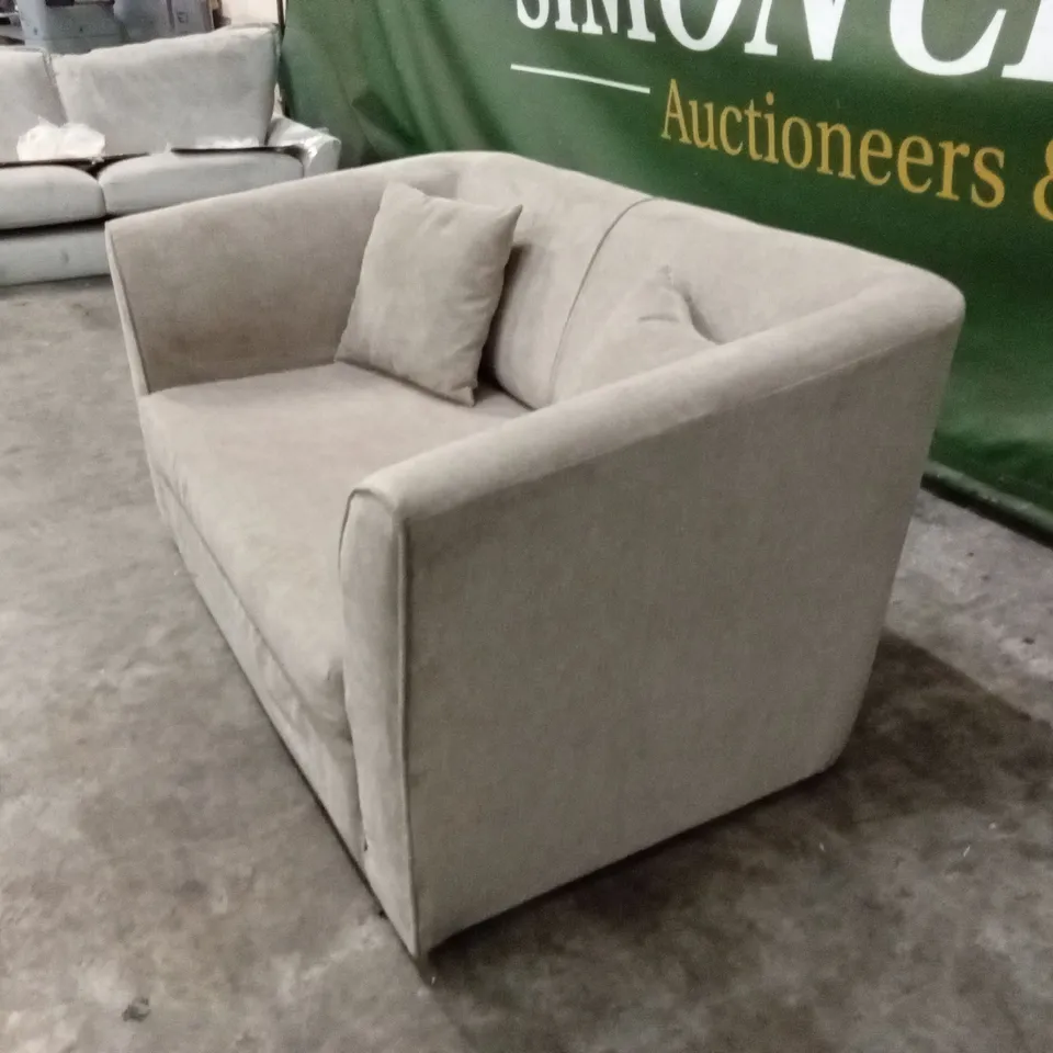 KENSTER FABRIC SOFA BED - NATURAL RRP £399