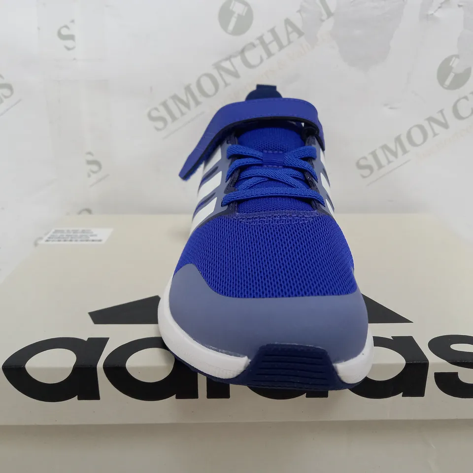 BOXED PAIR OF ADIDAS FORTARUN 2.0 EL KIDS TRAINERS - UK 13 1/2 KIDS
