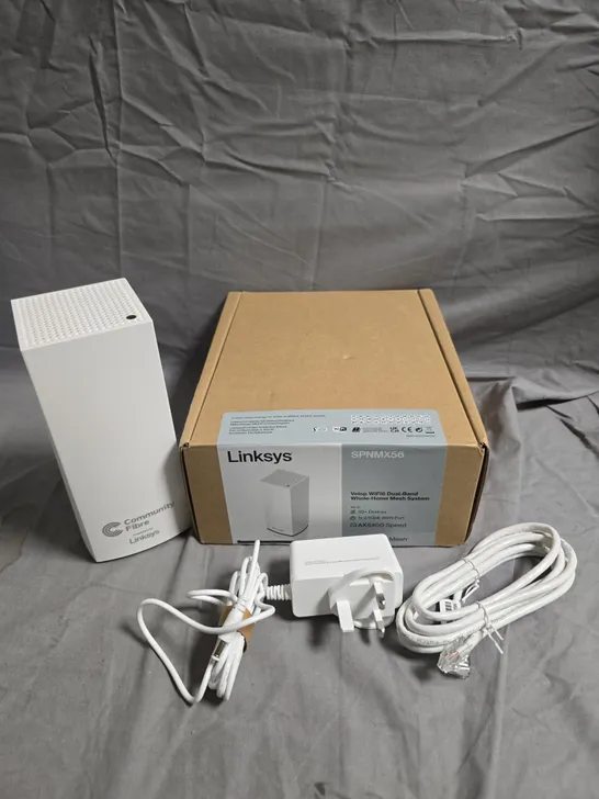 Lot 4439: LINKSYS VELOP WIFI 6 DUAL-BAND WHOLE-HOME MESH SYSTEM ...