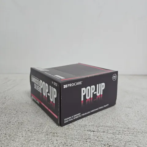 PROCARE POP-UP FOIL SHEETS BOX (130MM X 280MM, 500 SHEETS) – BOXED