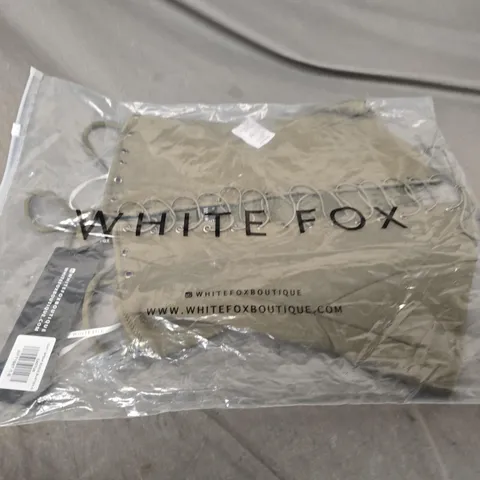 WHITE FOX BOUTIQUE SUEDE BUSTIER - SMALL