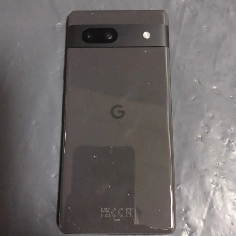 boxed google pixel 7a 128gb in charcoal 