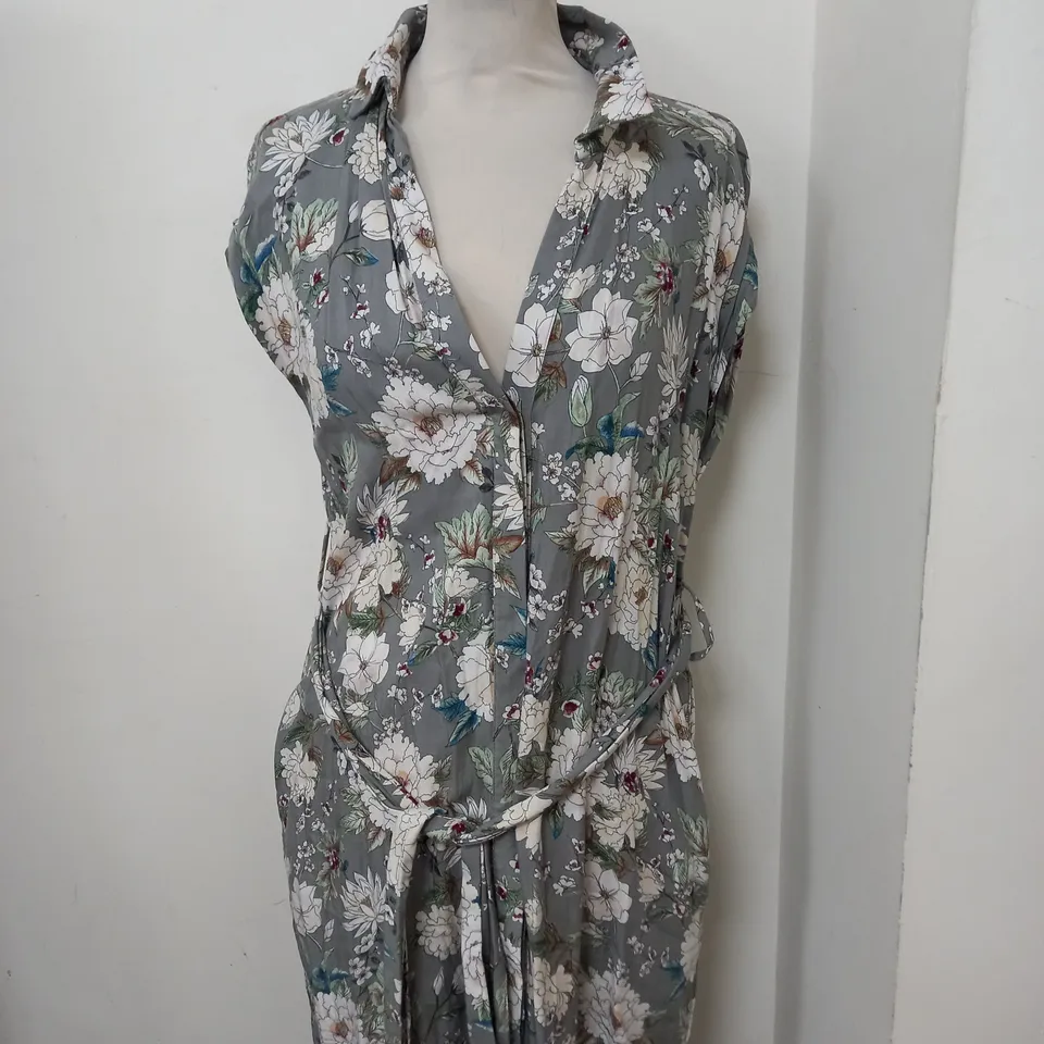 ZARA FLORAL PATTERN OCCASSIONAL DRESS SIZE S